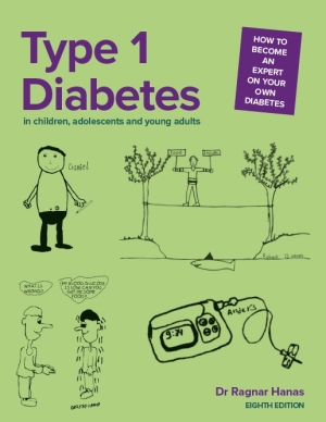 Green book cover of 'Type 1 Diabetes in Children, Adolescents and Young Adults'
