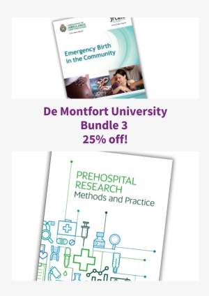 Shows books included in the 'De Montfort University Student Bundle 3, 25%'