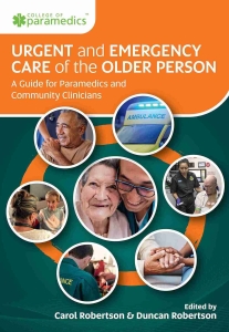 dark green book cover of 'Urgent and Emergency Care of the Older Person'