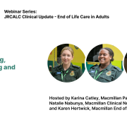 JRCALC End of Life Care in Adults Webinar 1