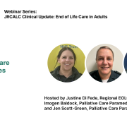 JRCALC End of Life Care in Adults Webinar 3