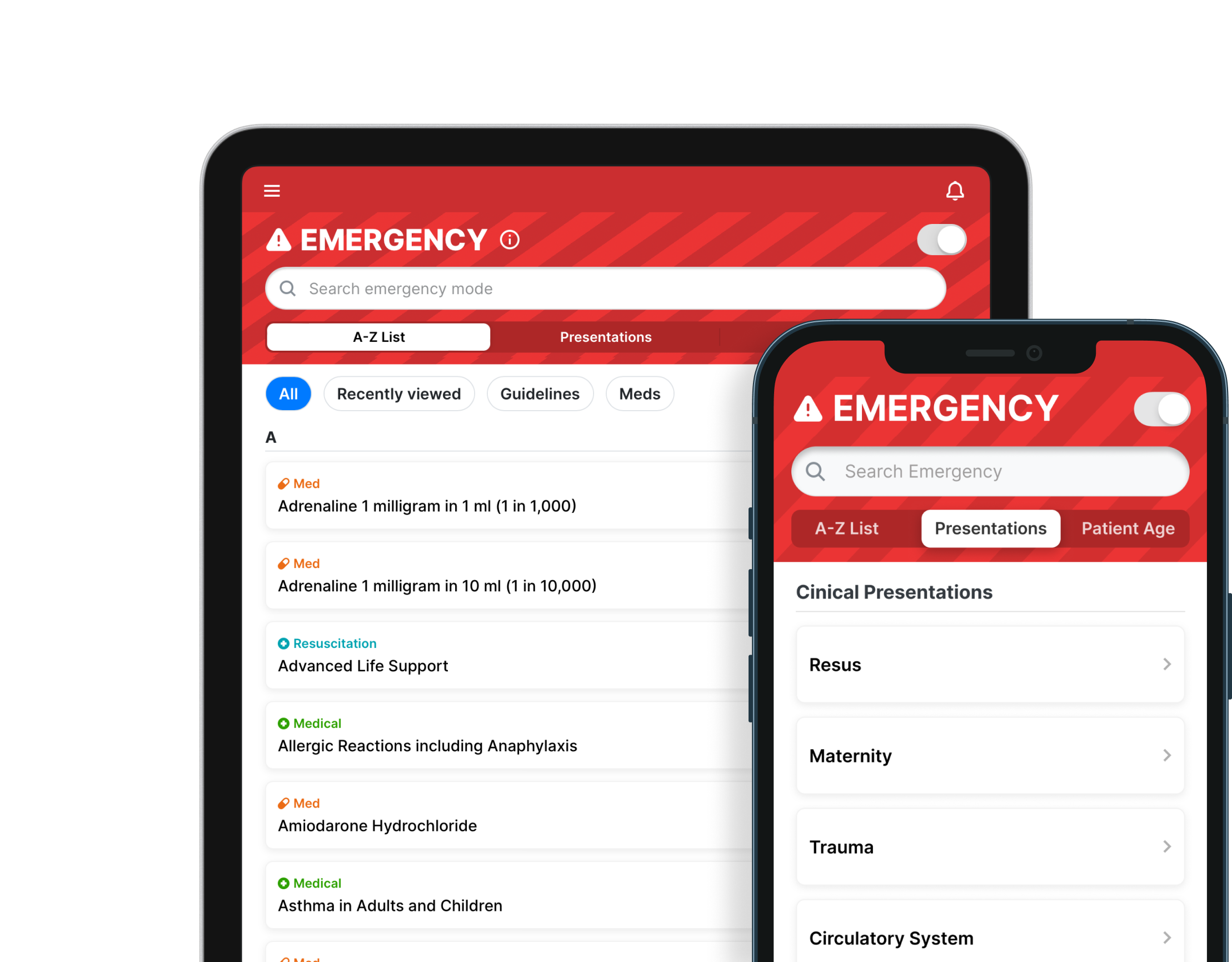 Navigating Emergency Mode